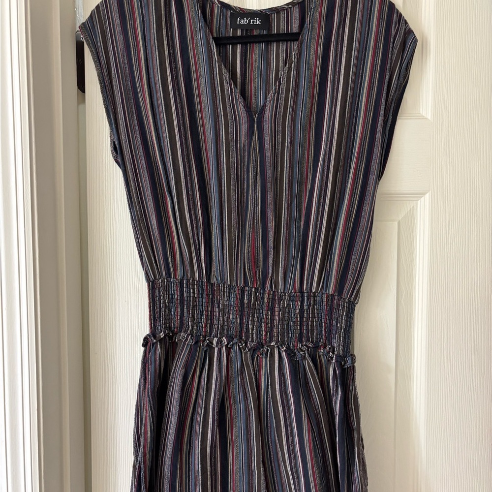 Fab'rik Multicolor Striped Dress